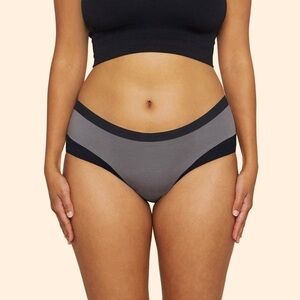 Thinx Cotton Modal Briefs Super Absorbency 1X in Slate Grey